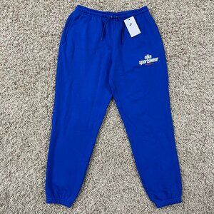 Nike Club Men’s Fleece Joggers Pants Blue HJ2185-480, Size Medium (New)